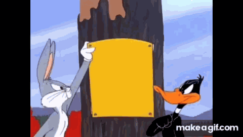 Duck Season Rabbit Season GIF