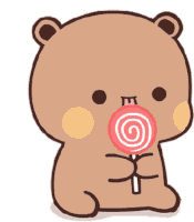 Dudu Eats Candys Gif Sticker