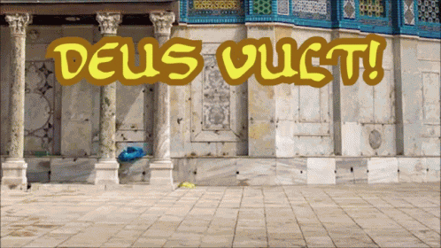 Dues Vult Crusade GIF
