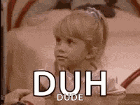 Duh Sarcastic GIF
