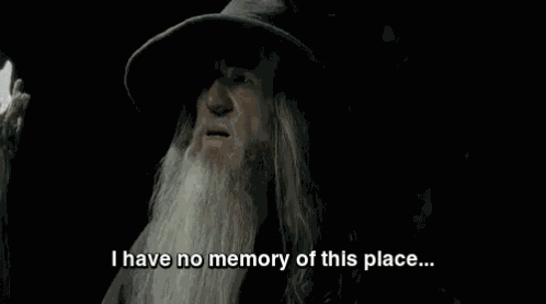 I Have No Memory Of This Place GIFs