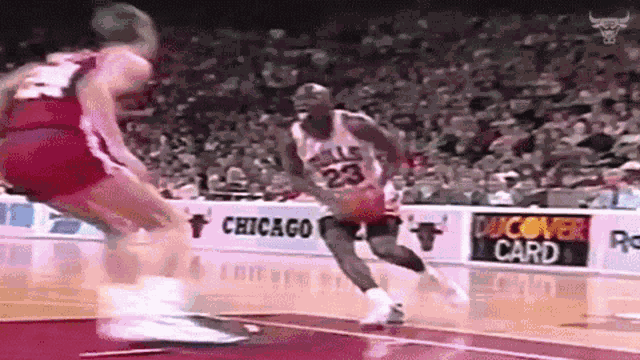 Dunking Michael Jordan GIF