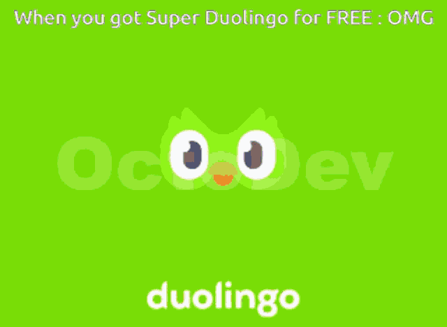 Duolingo Super Duolingo GIF