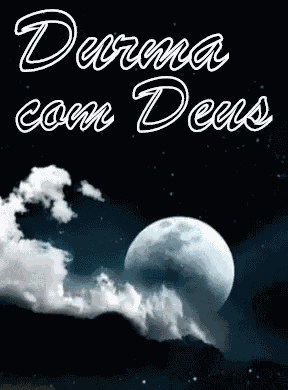 Durma Com Deus  / Céu Estrelado / Boa Noite / Dorme Bem GIF