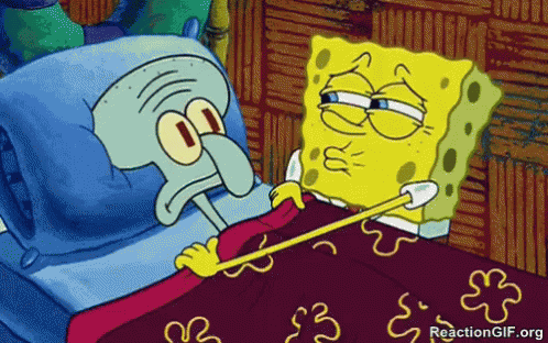 Durmabem Bobesponja Lulamolusco Boanoite Gripe GIF