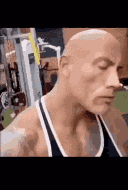 Dwayne Johnson Eyebrow Eye Brow GIF