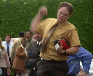 Dwight Cheer GIF