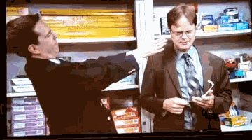 Dwight Schrute The Office GIF