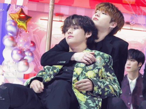 Dynataees Taekook GIF
