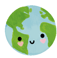 Earth Day Planet Sticker