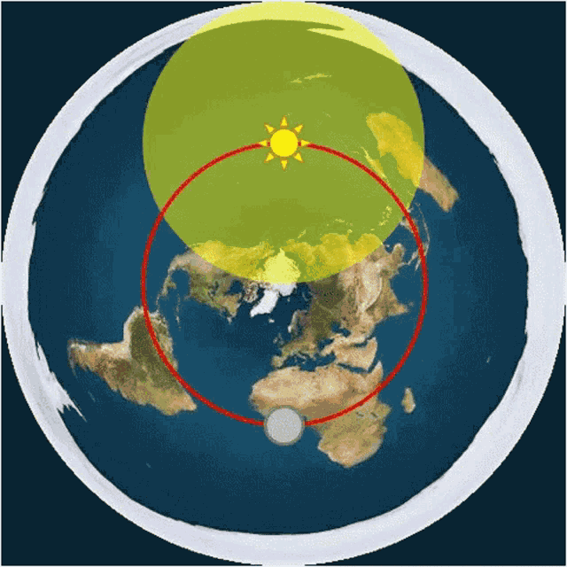 Earth Geocentric GIF