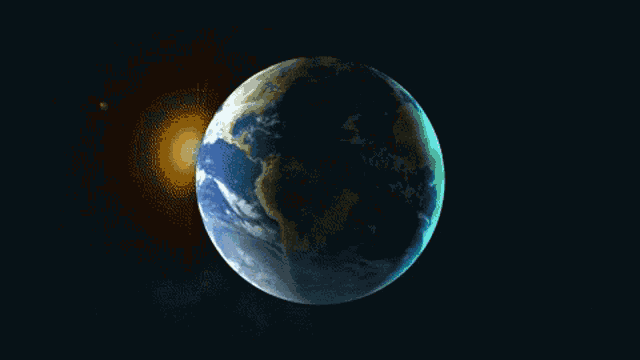 Earth Spin GIF