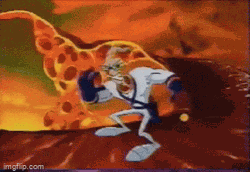 Earthworm Jim Whip Retro GIF
