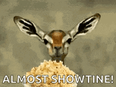 Easter Doe Eating GIF