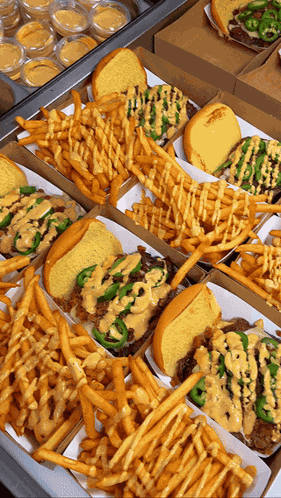 Easy Street Burgers Fast Food GIF