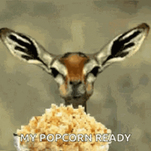Eat Popcorn GIF