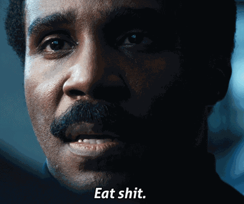Eat Shit Tramell Tillman GIF