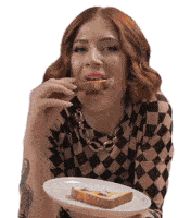 Eating Candice Hutchings Sticker