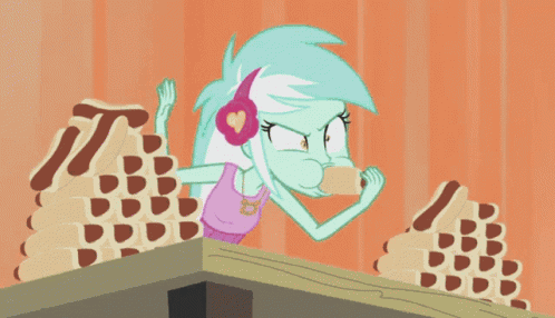 Eating Contest Lyra GIF