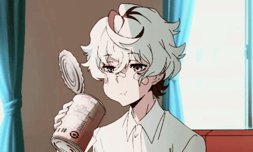 Eating Kiznaiver GIF