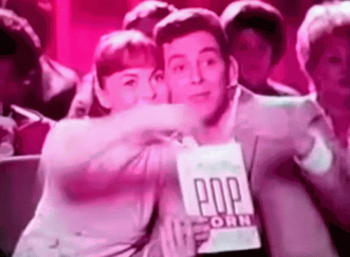 Eating Popcorn Eat Snacks GIF