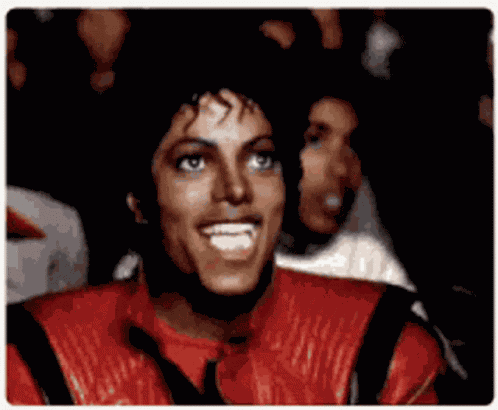 Eating Popcorn Michael Jackson GIF