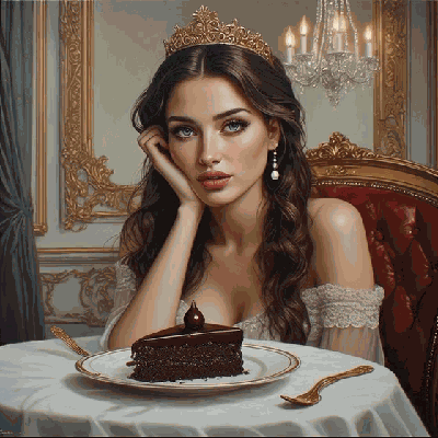 Eats Cake Chocolate Cake GIF