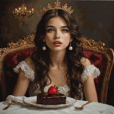 Eats Cake Chocolate Cake GIF