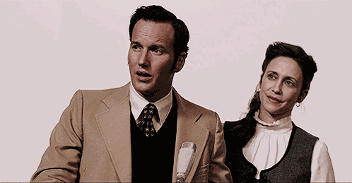 Ed And Lorraine The Conjuring GIF