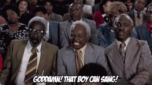 Eddie Murphy That Boy Can Sing GIF