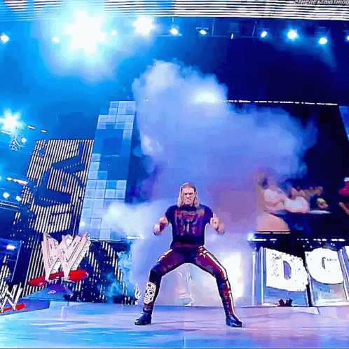 Edge Entrance Wwe GIF