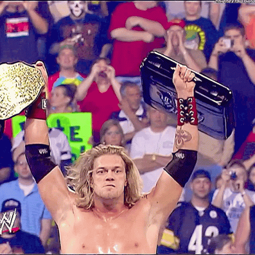 Edge World Heavyweight Champion GIF