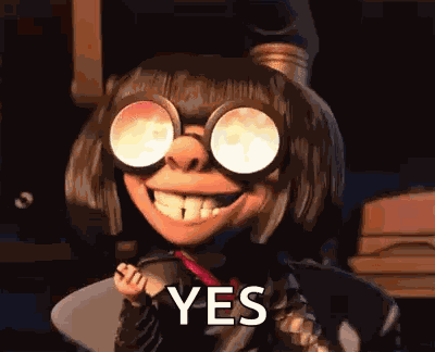 Edna Evil Laugh GIF