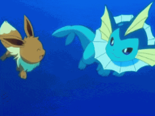 Eeveelution Vaporeon GIF
