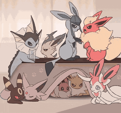 Eevolution Eevee GIF