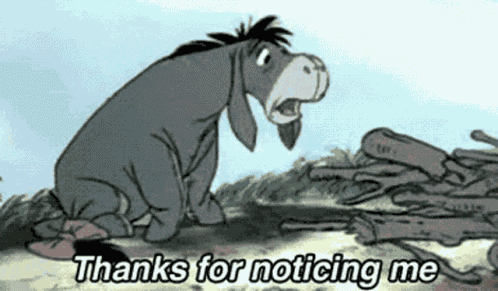 Eeyore Thanks GIF