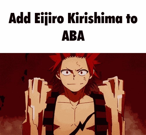 Eijiro Kirishima My Hero Academia GIF