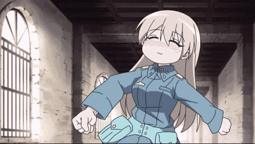 Eila Strike Witches GIF