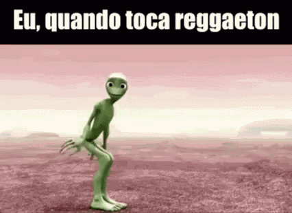 El Chombo / Dame Tu Cosita  / Alien / Marciano  Dançando / Memes / Reggaeton GIF