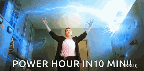 Electric Super Powers GIF