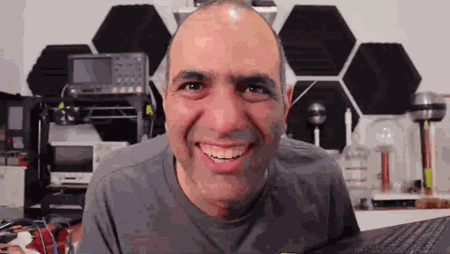Electroboom Creepy Smile GIF