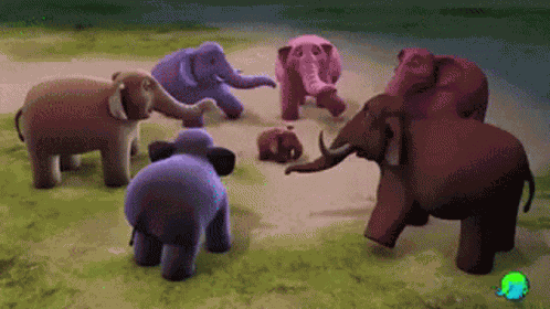 Elephant Dancing GIF