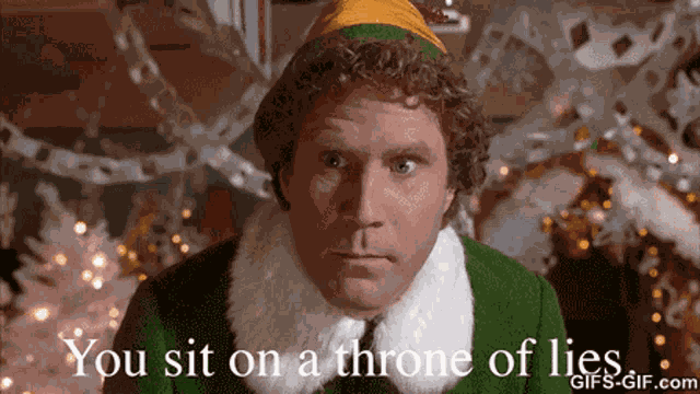 Elf Lies GIF