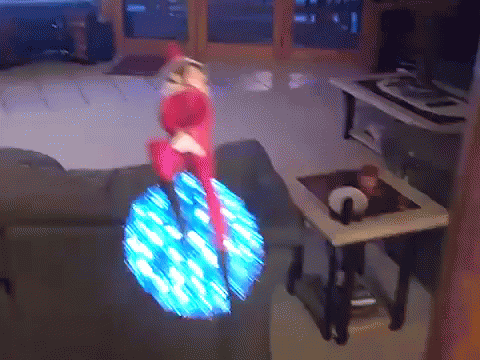 Elf On A Shelf Wrecking Ball GIF