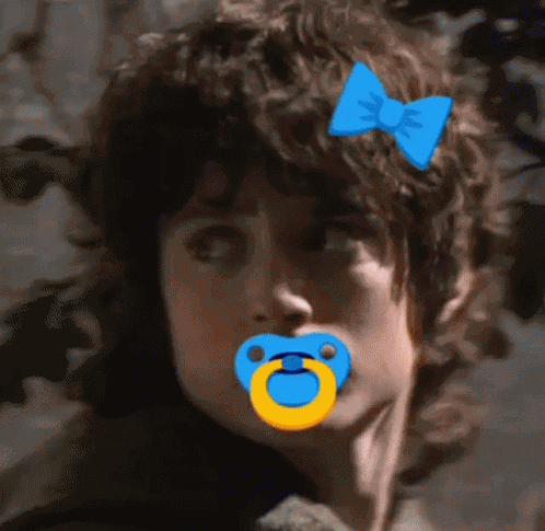 Elijah Wood Frodo Baggins GIF