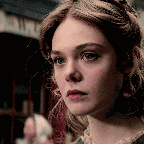 Elle Fanning Mary Shelley GIF