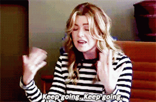 Ellen Pompeo Keep Going GIF
