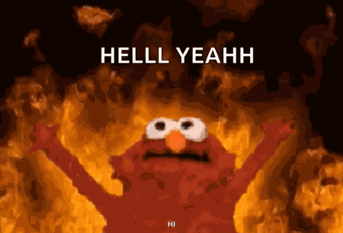 Elmo Elmos Fire GIF