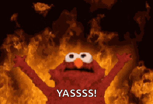 Elmo Elmos Fire GIF
