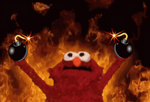 Elmo Fire GIF